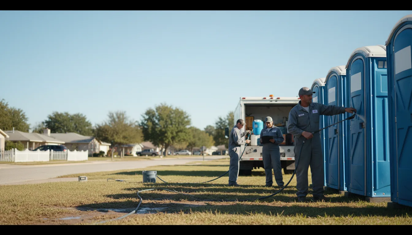 Long-Term Portable Toilet Rental in Howard, GA near me
